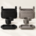 AI concept render showing black and gray stroller accessory set color options